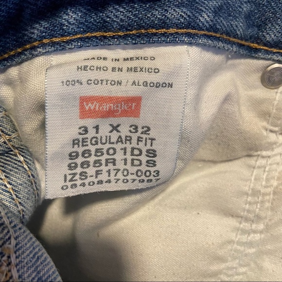 Diy split tone mens Wrangler jeans - Picture 4 of 4